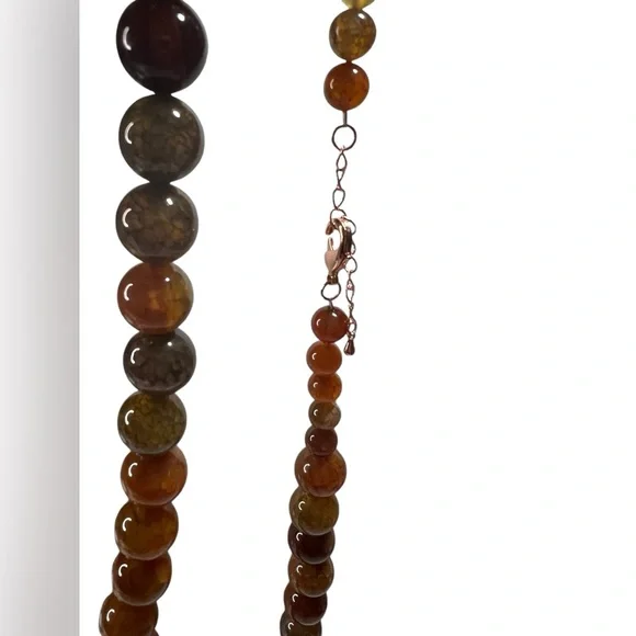 Vintage stone necklace - Picture 5 of 6